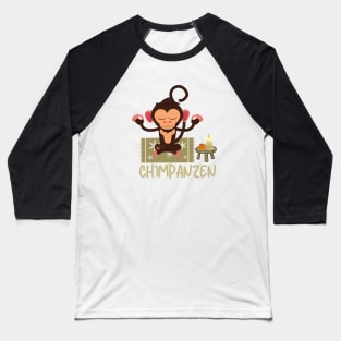 Chimpanzen Baseball T-Shirt